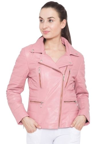 Women'S Leather Biker Jacket