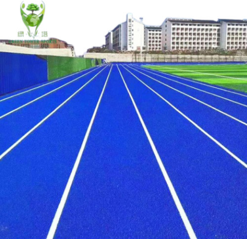 Weather Resistant Water Permeable Polyurethane Synthetic Pu Rubber Running Track - Color: Customized