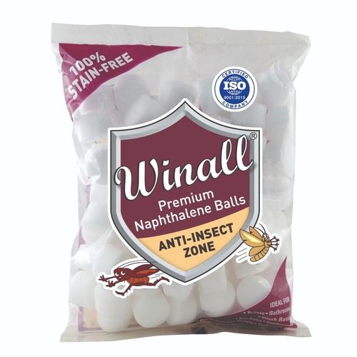 Pesticides Winall 100% Stain Free Premium Naphthalene Balls (Pack Of 1X45 Packets)