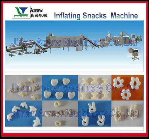 Core Filling/inflating Snacks Process Line