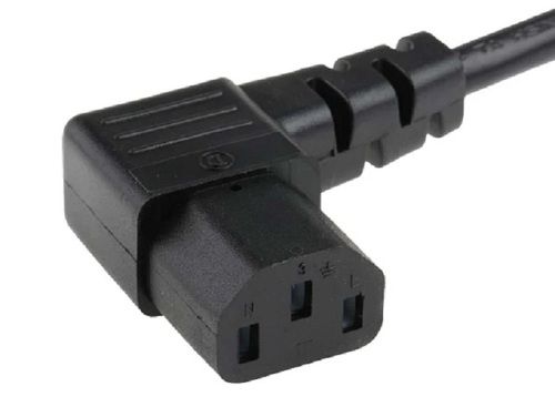 Pvc 250 Volts C13 Black Power Cord 