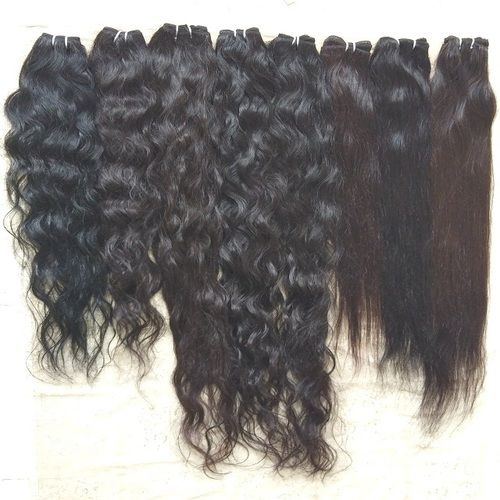 Indian Natural Color Remy Deep Wavy Human Hair 8 To 40 Inch Long