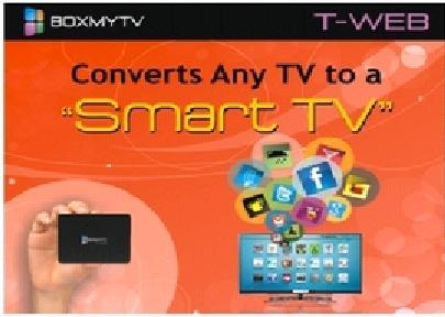 Phantom Android Smart TV Upgrader - HD 720p, 512MB RAM, 2GB Memory | Easy Access to Internet, YouTube, Facebook, and More