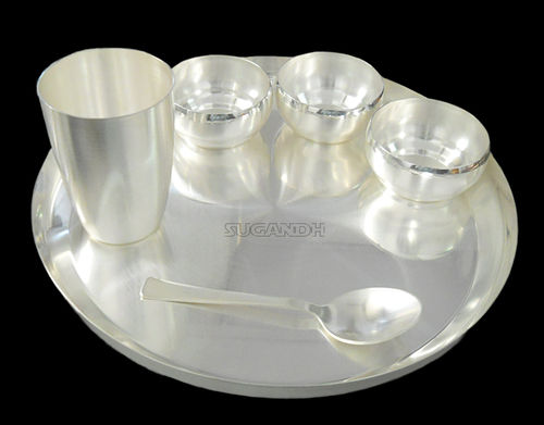 Sterling Silver Plated Dinner Set