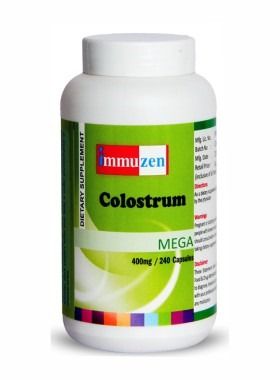 Immuzen Colostrum Mega 400mg - 240 Capsules