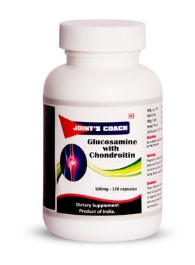 Joint'S Coach Glucosamine With Chondroitin - 500mg - 120 Capsules