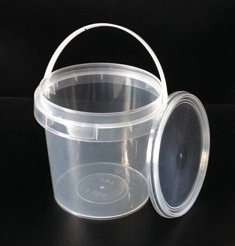 Clear Plastic Buckets