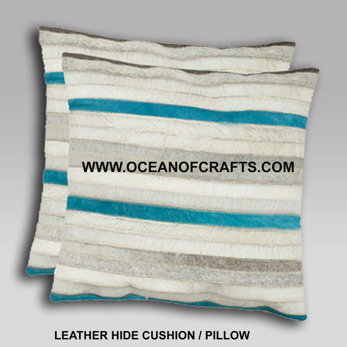 Leather Hide Cushion Covers