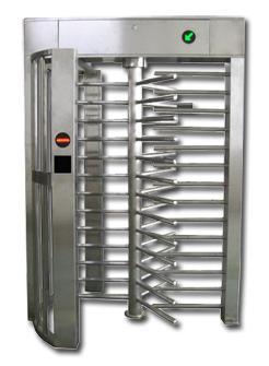 Crowd Control Stainless Steel Full Height Turnstile