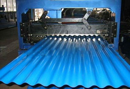 Corrugated Roof Sheet Forming Machine - 13-Step Process, 45# Steel Rollers, 6500mmx1200mmx1200mm Dimensions, 3kW Motor Power