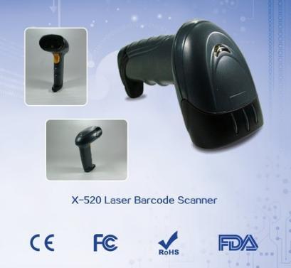 XINCODE गर्म बिक्री OEM हैंडी लेजर बारकोड स्कैनर X-520