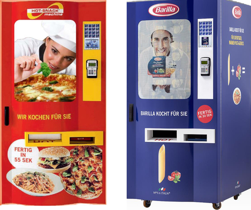 Hot Snack Vending Machines