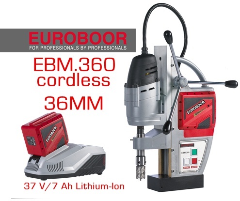 EBM.360 Cordless Magnetic Core Drilling Machine By EUROBOOR FZC