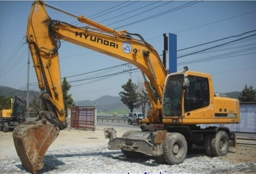 Hyundai Wheel Type Excavator R2000W-7