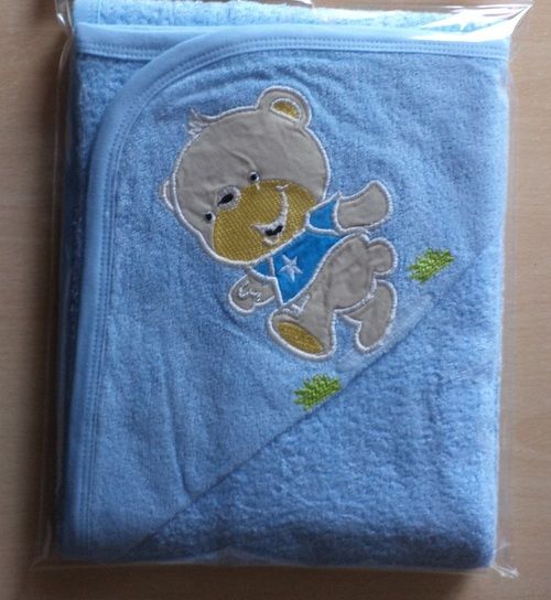 Baby Hooded Towel - Super Soft Cotton, Rash Free & Itch Free, Long Lasting, Highly Absorbent in Soothing Colors