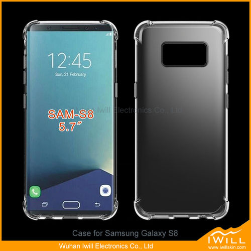 Clear TPU Case For Samsung S8