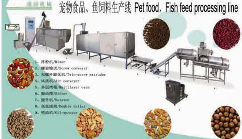 Poultry Feed Processing Machine - Stainless Steel, 100-3000kg/h Capacity | High Efficiency for Pet and Aquatic Food Production, After-Sales Support Included