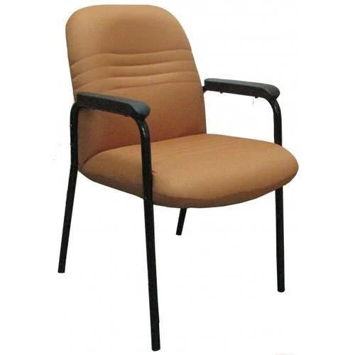 Cushion Chair With Crca Steel Pipe Frame Set No Assembly Required