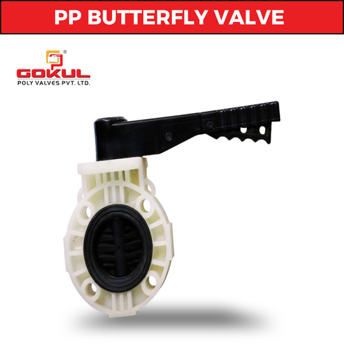Durable and Efficient PP Butterfly Valve