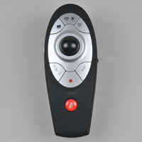 Anyctrl 2.4G RF Wireless PPT Presenter with Trackbal Mouse