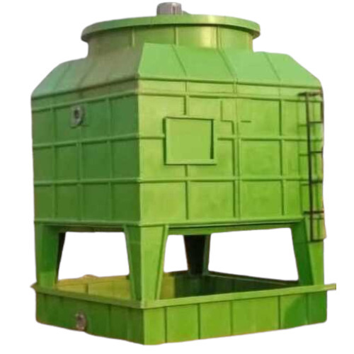 Compact Design Frp Cooling Tower - Color: Green