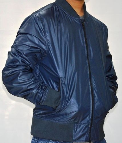 Blue Nylon Jacket