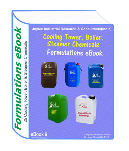 Cooling Tower Boiler And Steamer Chemicals Manufacturing Formulations Ebook