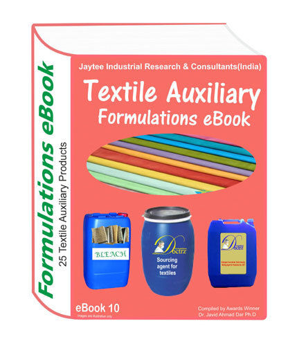 Textile Auxiliary Chemical Products Manufacturing Formulations eBook