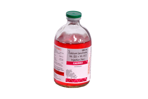 Calcium Vitamin D3 And B12 Injection - 30 Ml, Pink Liquid, Medicine Grade,  99% Purity, Enhances Milk Yield And Animal Health at Best Price in Mehsana 