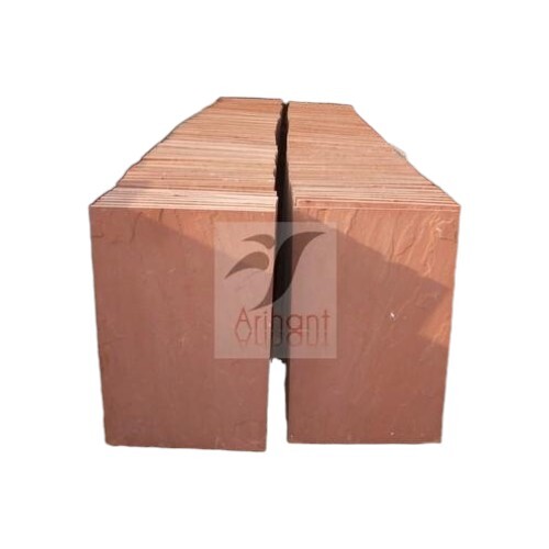 Agra Red Sandstone Slab - Superior Quality Raw Material, Durable and Elegant Design