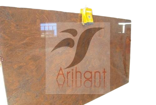 Red Multy Granite Slab - Granite, 2cm Thickness, Red, Polished Finish, Durable and Elegant