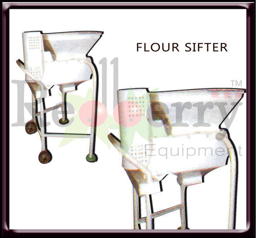 Flour Sifter - Circular Pre-Tensioned Screen with Vibrating Motor | Low Maintenance, Longer Functional Life, Perfect Functioning