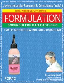 Tyre Puncture Sealing Compound Formula