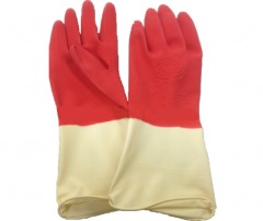 12 Inch Bi-Color Household Latex Gloves at Best Price in Bukit Mertajam
