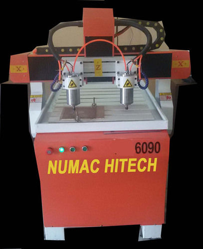 Two Spindle With 2 Header Pcb Cnc Drilling Machine (Non Metal) BladeÂ Size: Nh6090