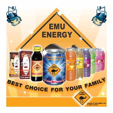 Beverage Canned Emu Energy Drink
