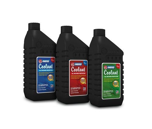 Abro Coolant - Tropical Formula Engine Coolant (Dark Green, Super Red And Blue)