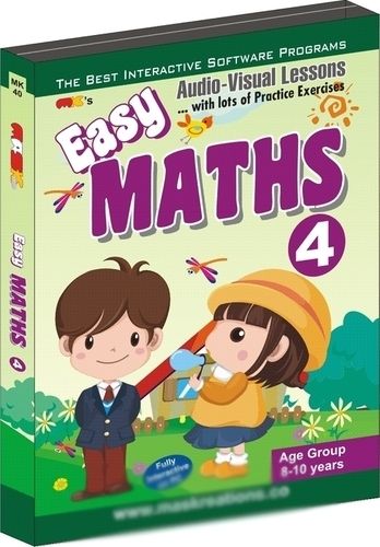 Silver Easy Maths 4 Software Progamme Cds