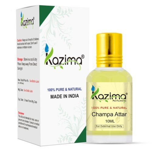 100% Pure and Natural Champa Attar 10ml (For External Use Only)