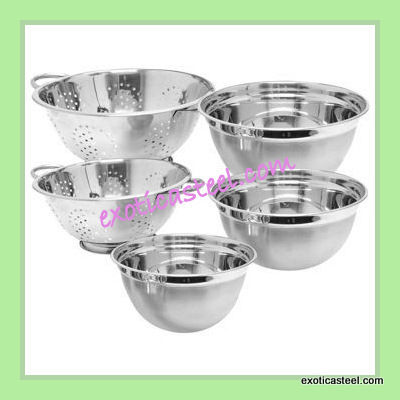 Stainless Steel Colander Bowl