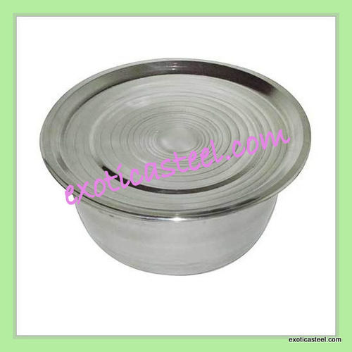 Stainless Steel Serving Bowl with Lid