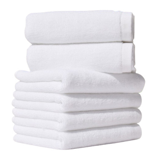 Pr 2006 Soham Hotel Bath Hand Wash Towel - Color: White