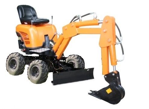 Mini Excavator 4wd