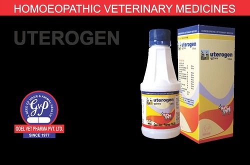 Uterogen Syrup (Homoeopathic Veterinary Medicine) Ingredients: Plant Extract