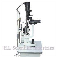 Slit Lamp - Binocular Microscope with 10x and 15x Eyepieces, 1x and 1.6x Objective | Halogen Illumination Unit, Multi-Filter Options, Variable Slit Lengths