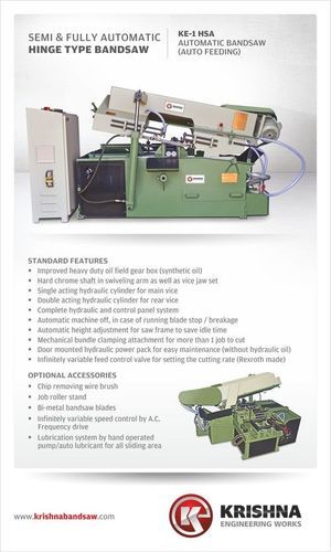 Automatic Bandsaw Machinery