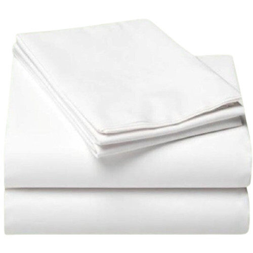 Pr-2001 Hotel Bed Sheets 200 Tc Plain Percale