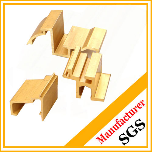 Decoration Material Brass Extrusion Sections