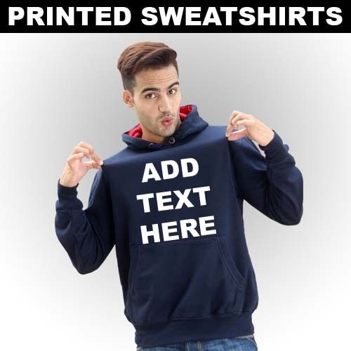 Mens Printed Sweatshirts Gender: Unisex