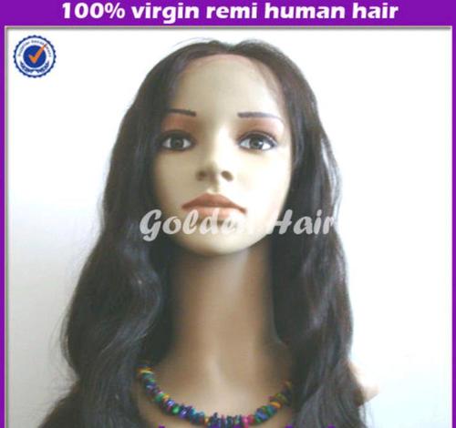 100% High Quality Virgin Remy Human Hair Full Lace Wig